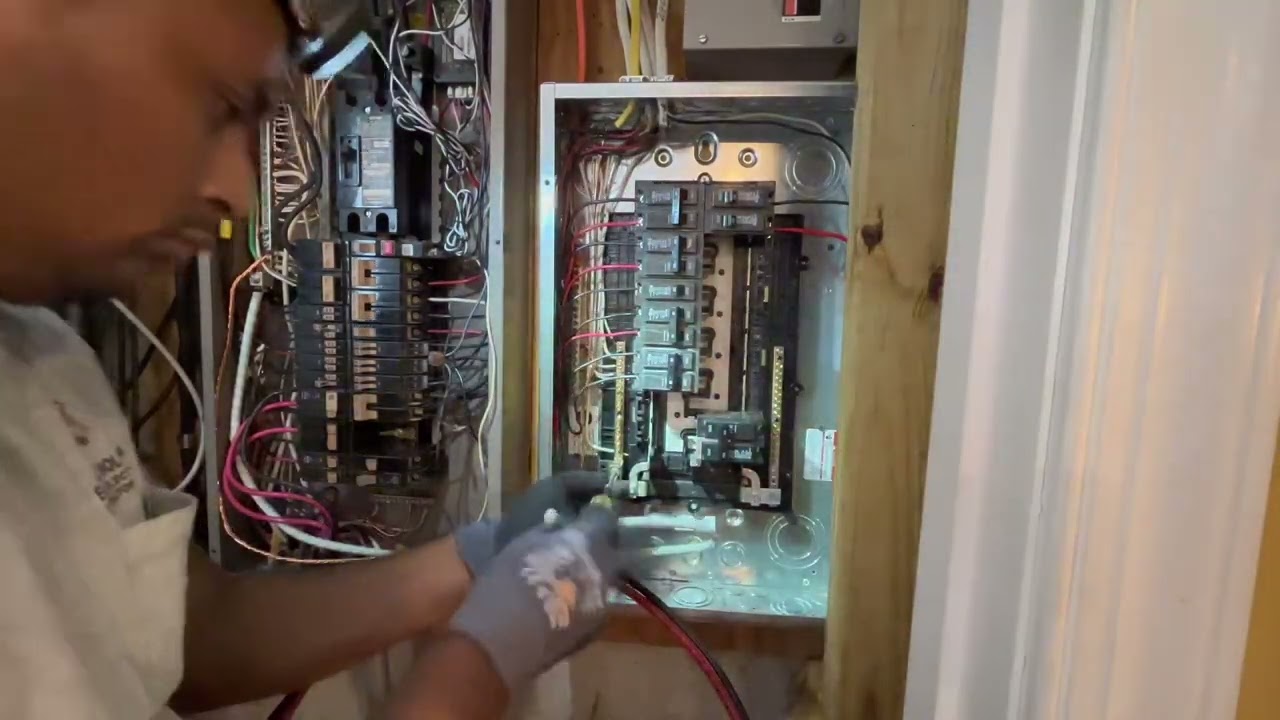 100A  Sub- panel Instalation ⚡️⚡️