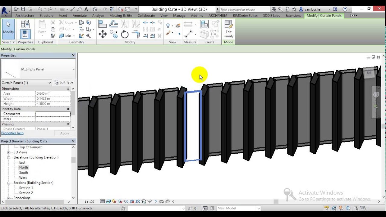 Louvers By Curtain Wall