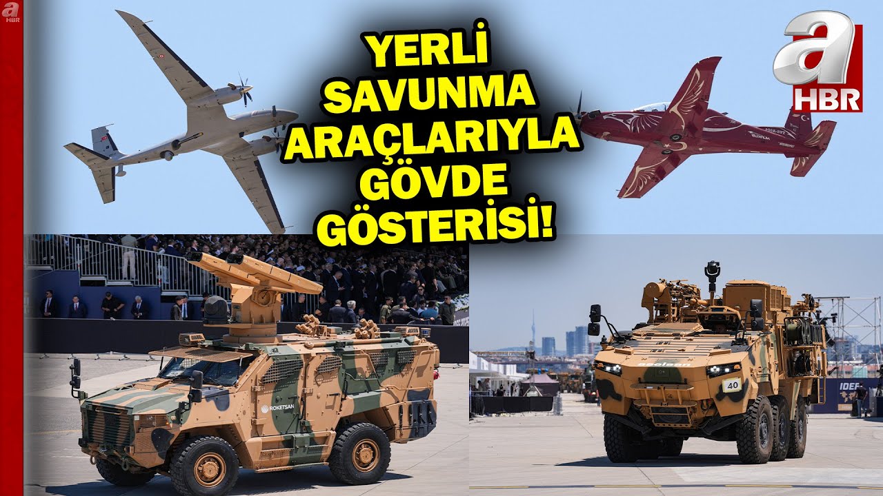 SAVUNMA FUARINDA GÖVDE GÖSTERİSİ... Savunmanın Oyun Değiştirici Ürünleri IDEF'te! | A Haber
