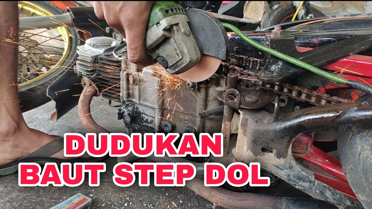 CARA MEMPERBAIKI DUDUKAN BAUT STEP AUS / DOL / SLEK / GUNDUL