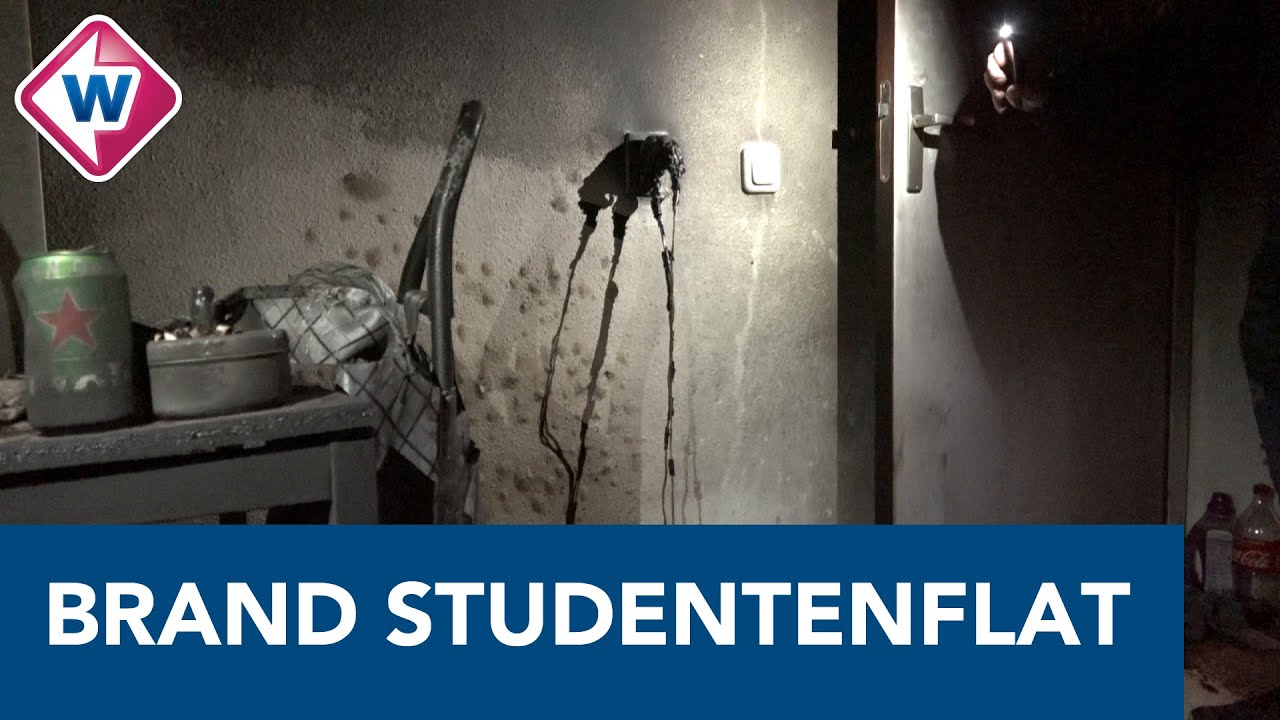 Kortsluiting in stekkerdoos vermoedelijke oorzaak brand studentenflat - OMROEP WEST