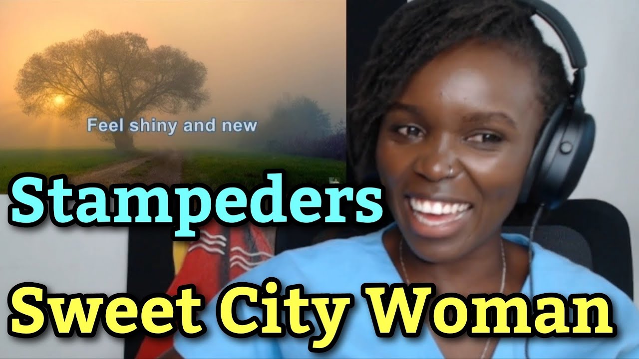 African Girl First Time Hearing Reaction to Stampeders - Sweet City Woman