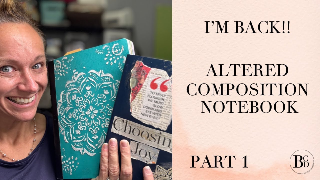 Altered Composition Notebook Junk Journal?  Art Journal?  Smash Book?  Glue Book?  What on Earth???