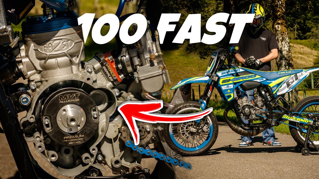 MON NOUVEAU MOTEUR :  100 FAST EURO 3 SUR SHERCO ! 🤯