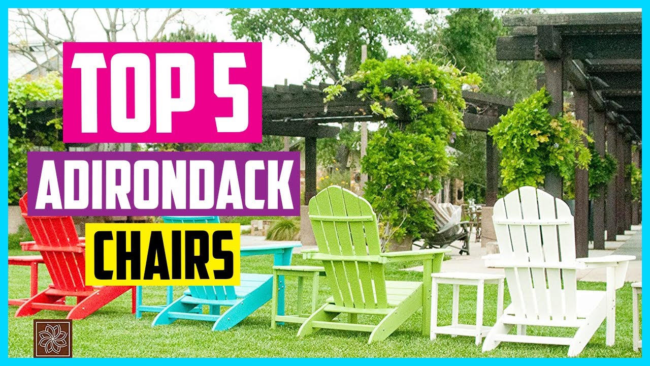 ✅ Top 5 Best Adirondack Chairs 2026 Reviews