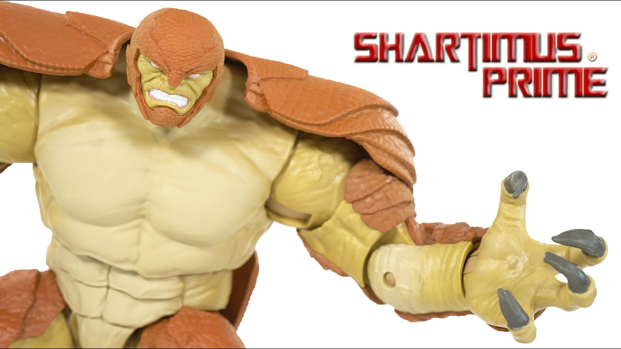 Marvel Legends Armadillo Build A Figure BAF Spider-Man No Way Home Sony MCU Movie Figure Review