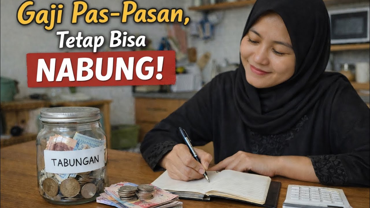 Gaji Pas Pasan tetep BISA NABUNG ini kuncinya 