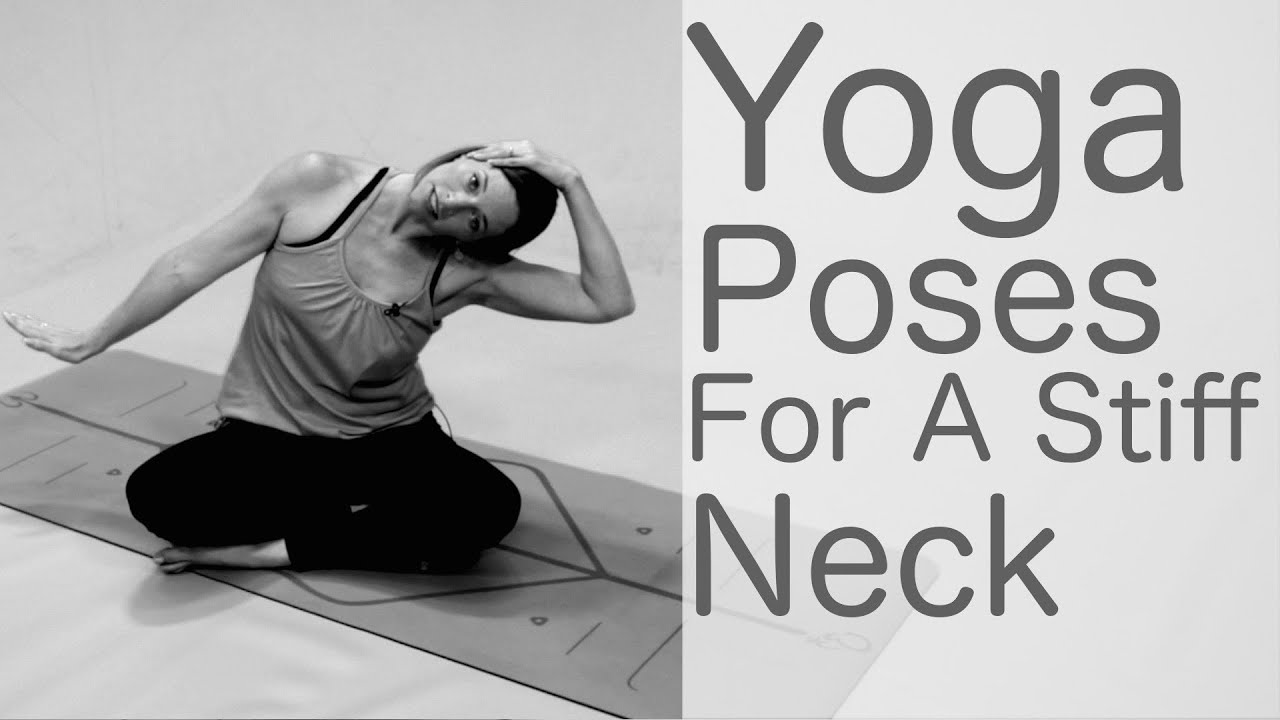 5 Minute Yoga poses for a stiff neck  | Fightmaster Yoga Videos