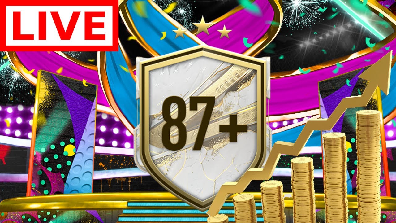 🔴 Opening The 87+ Icon SBC - Road To 25 Million Coins