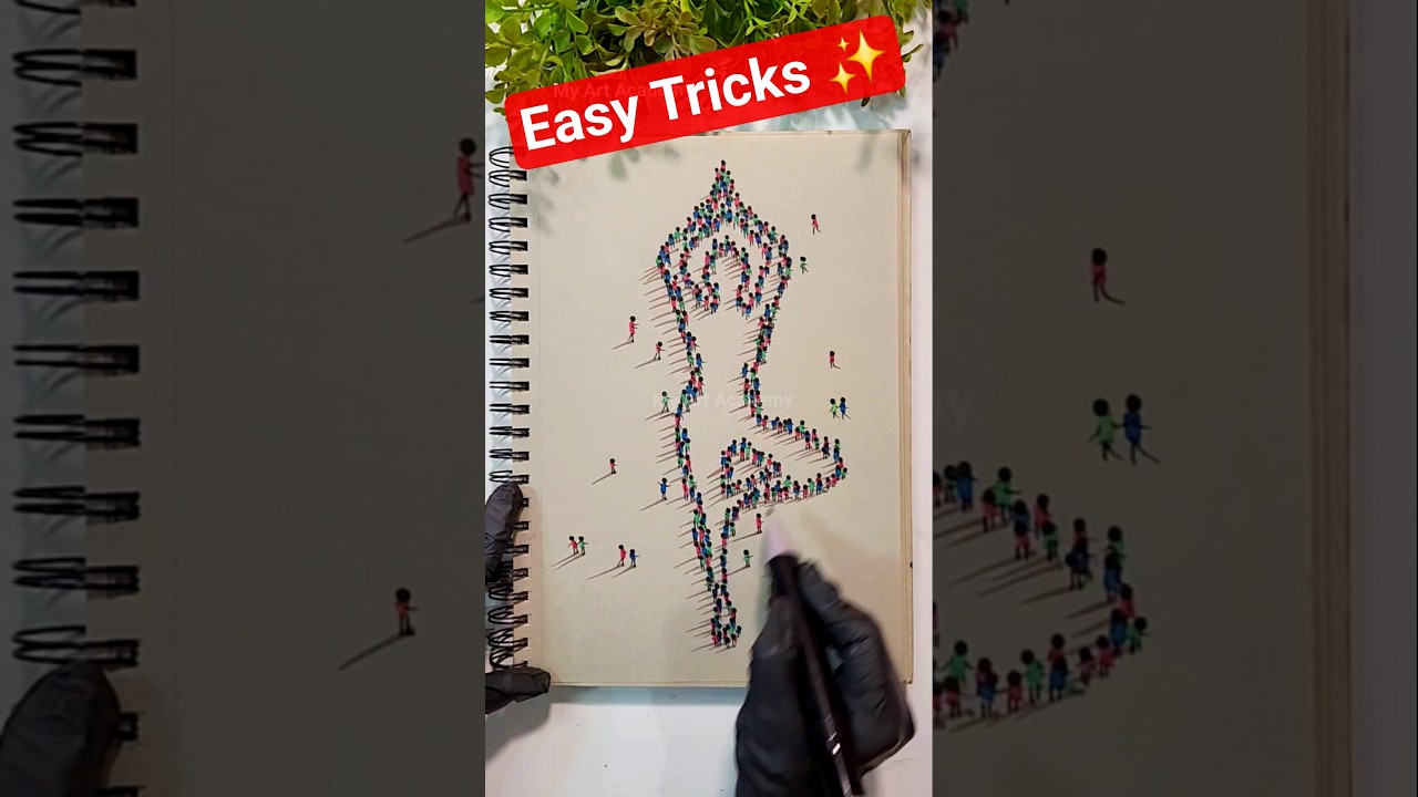 3D Technique For YOGA DAY Competition #art #trending #shortsfeed #shorts #viralvideo #youtubeshorts