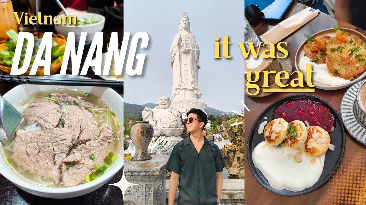 Amazing DA NANG Vietnam 🇻🇳 | YUMMY Food and attractions! • 3 days