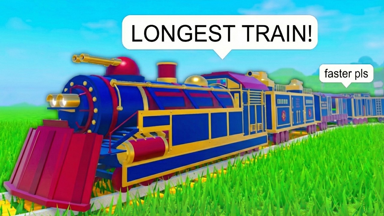 I Drive the LONGEST Train BUT Everyone Says GO FASTER