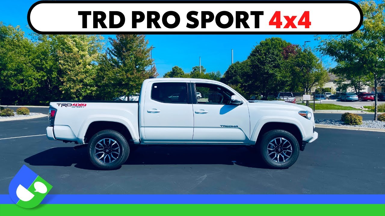 2022 Tacoma TRD 4x4 Sport EXTERIOR Review by Toyota