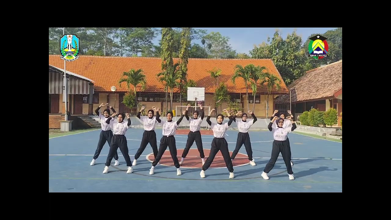 Lomba Senam Anak Indonesia Hebat 2025_SMAN 1 NGORO MOJOKERTO_JAWA TIMUR