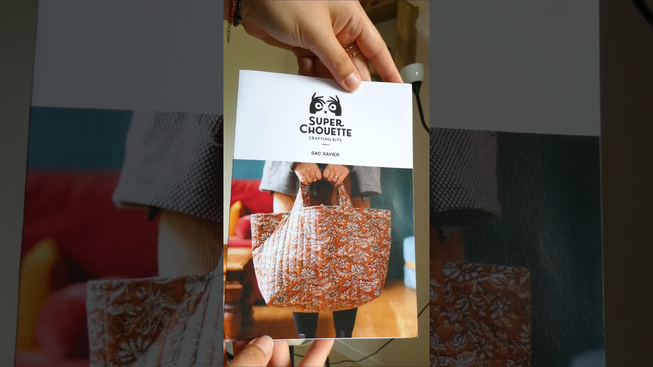 On teste un kit de couture pour faire un sac 🧵