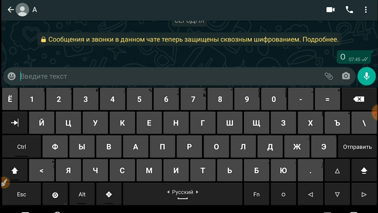 Тёмная тема Whatsapp чёрный ватсап ночная dark mode официальная