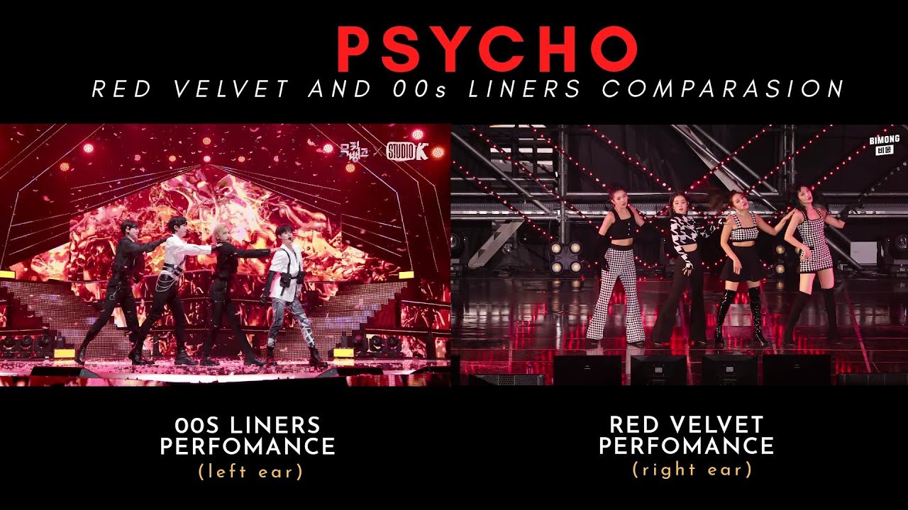Psycho - Red Velvet vs 00s (빵빵즈) Perfomance