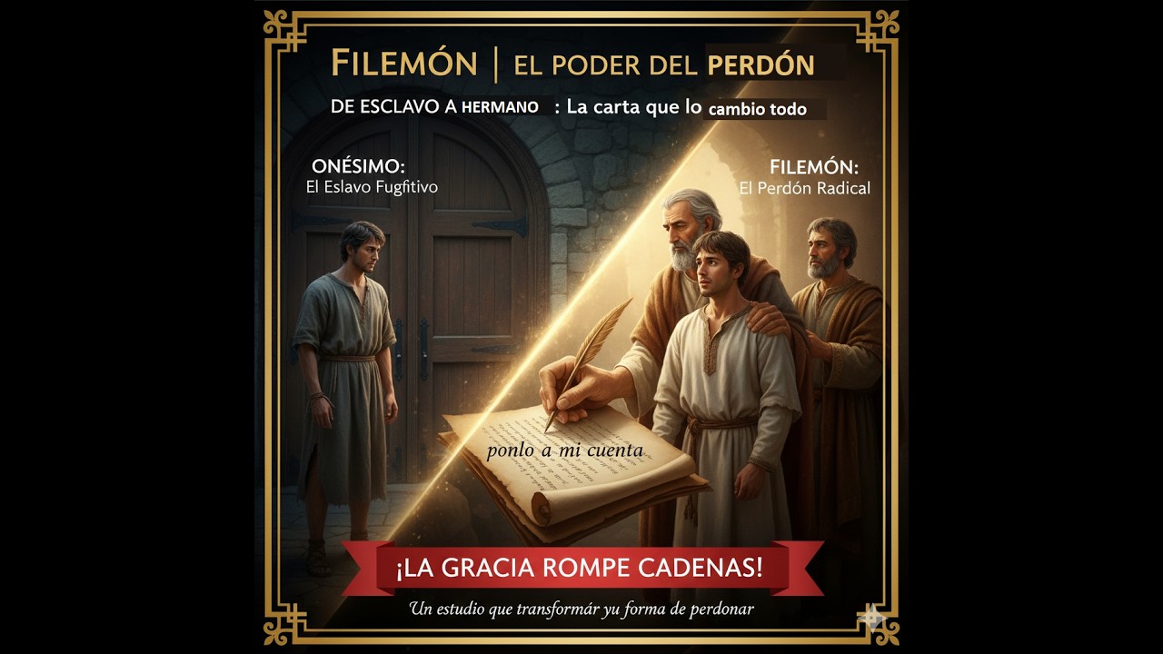 Un Esclavo, un Perdón y una Carta que Cambia Vidas | Filemón 1