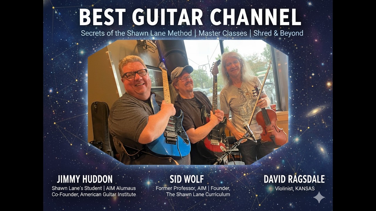 Amazing Improv Jam with Sid Wolf on Guitar, David Ragsdale (Violin for Kansas), and Jimmy Hudson