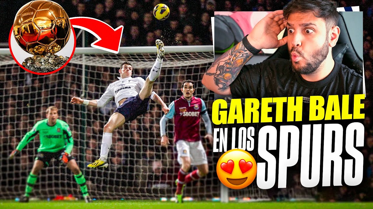 REACCIONANDO A GARETH BALE EN EL TOTTENHAM... ESTE TIO ERA IMPARABLE!!