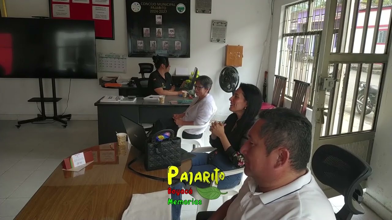 Control político en el Consejo Municipal de Pajarito Boyacá (Febrero 17/2026)