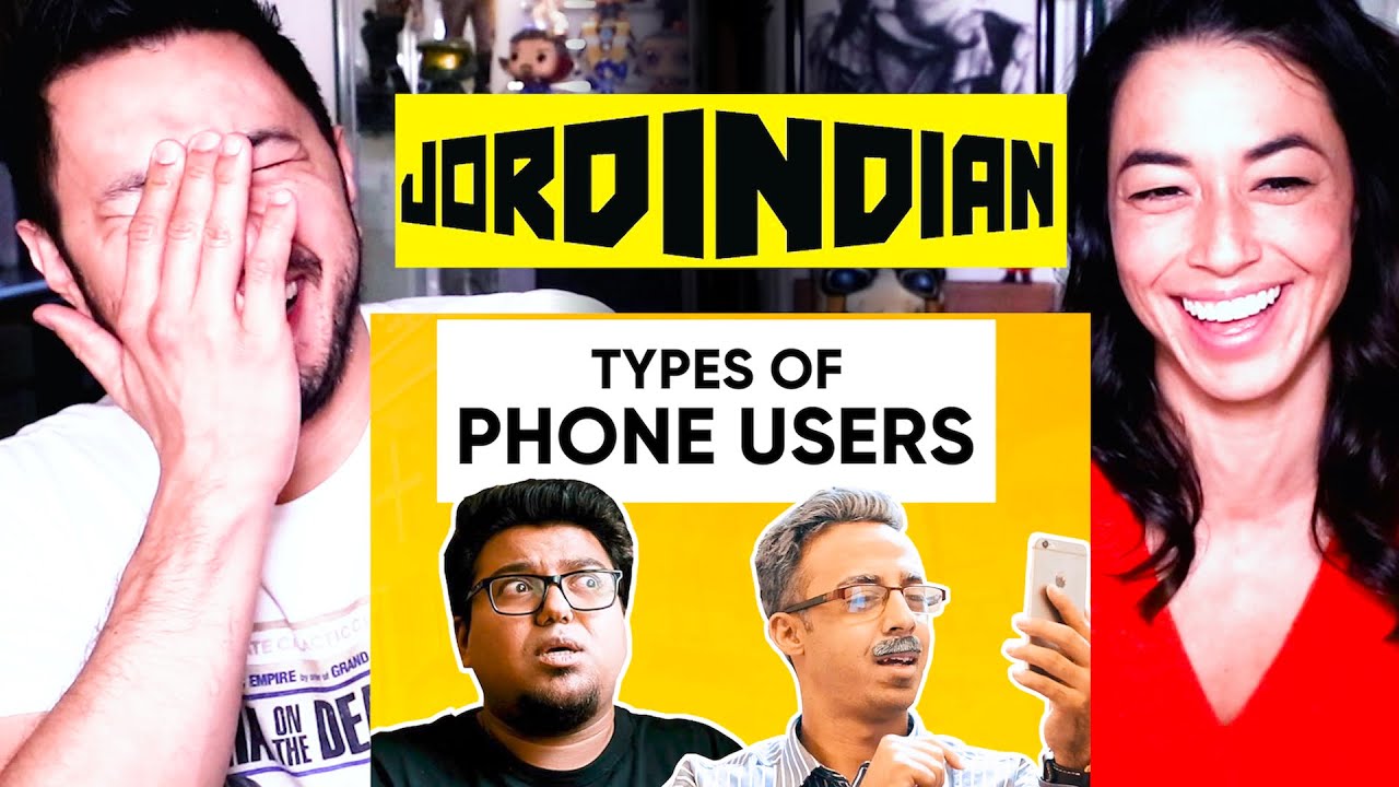 JORDINDIAN | TYPES OF PHONE USERS | Reaction | Jaby Koay & Rachel McDermott!