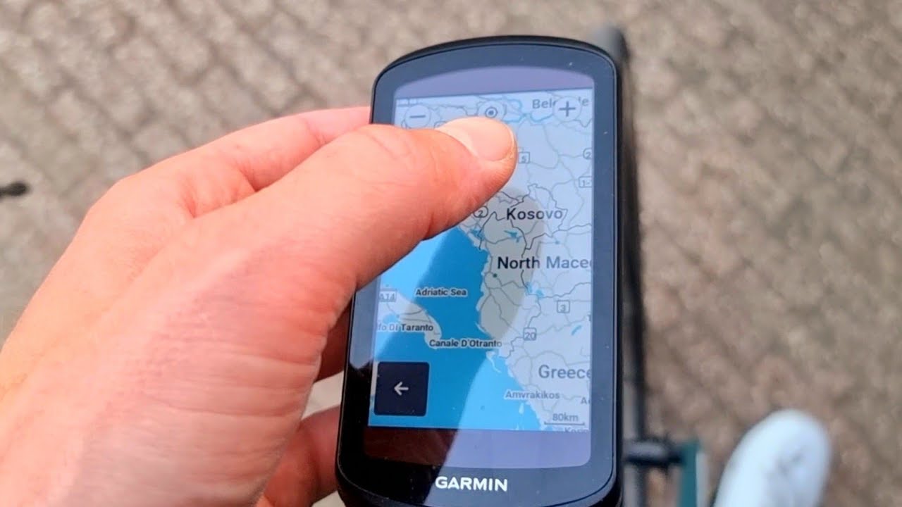 Navigating With Garmin 1040 [And Taking The Wrong Route, Check How It Handles That - Recalculations]