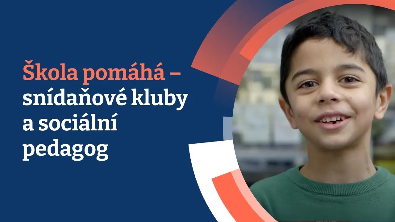 Škola pomáhá – snídaňové kluby a sociální pedagog