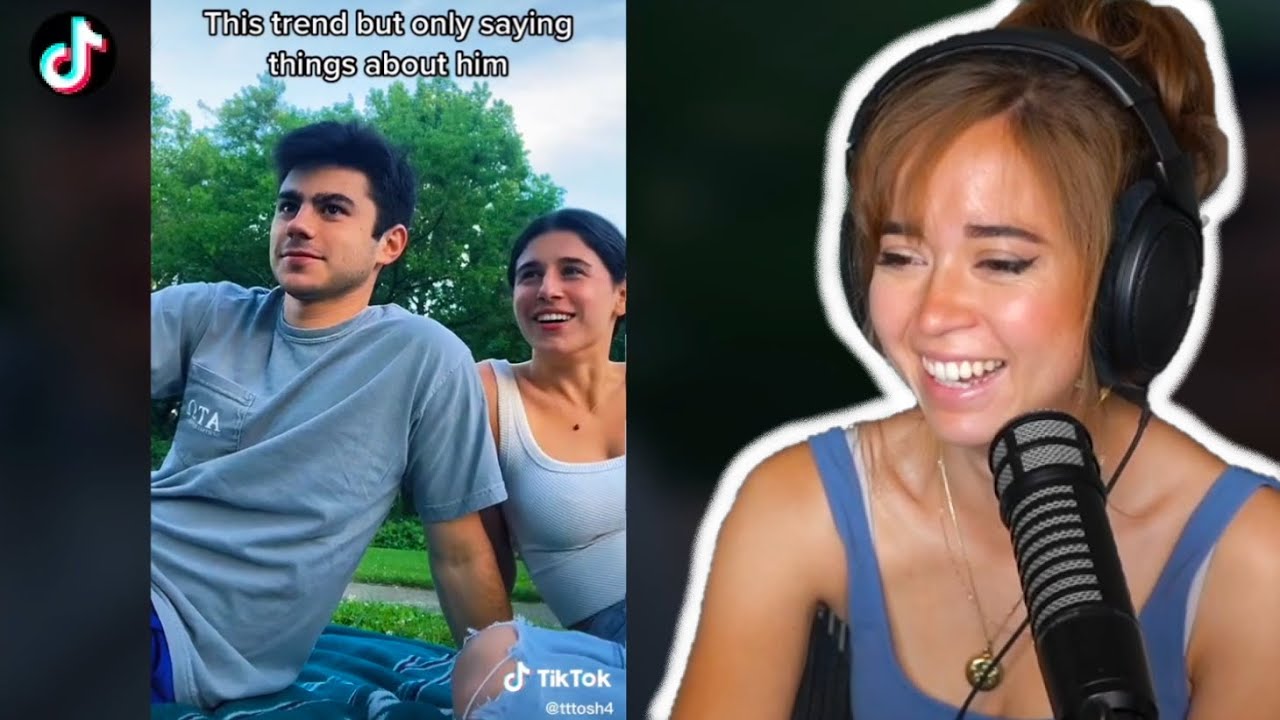 Maya thought this Tik Tok was HILARIOUS..