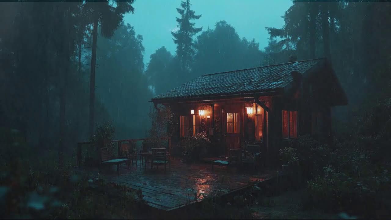 Instant Deep Sleep Experience with Heavy Rain & Distant Thunder | Insomnia & Anxiety Relief