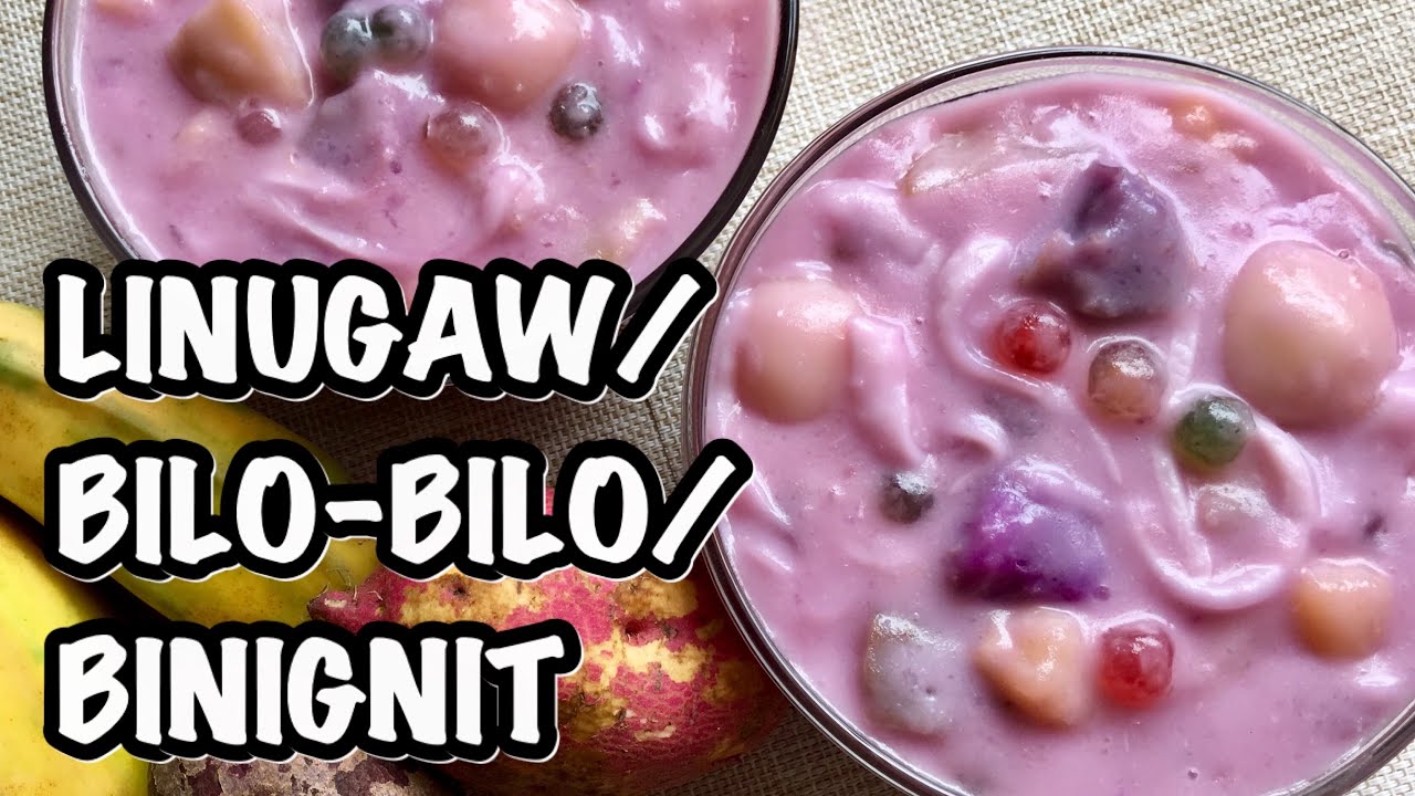How to cook Linugaw/ Bilo-bilo/ Binignit