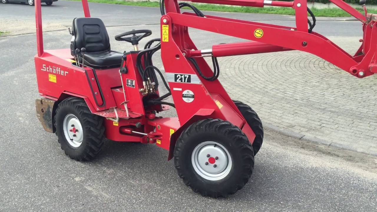 SOLD ! VERKAUFT ! Hoflader Schäffer 217, 2004, 2410h, 20PS, Wegberg, Germany