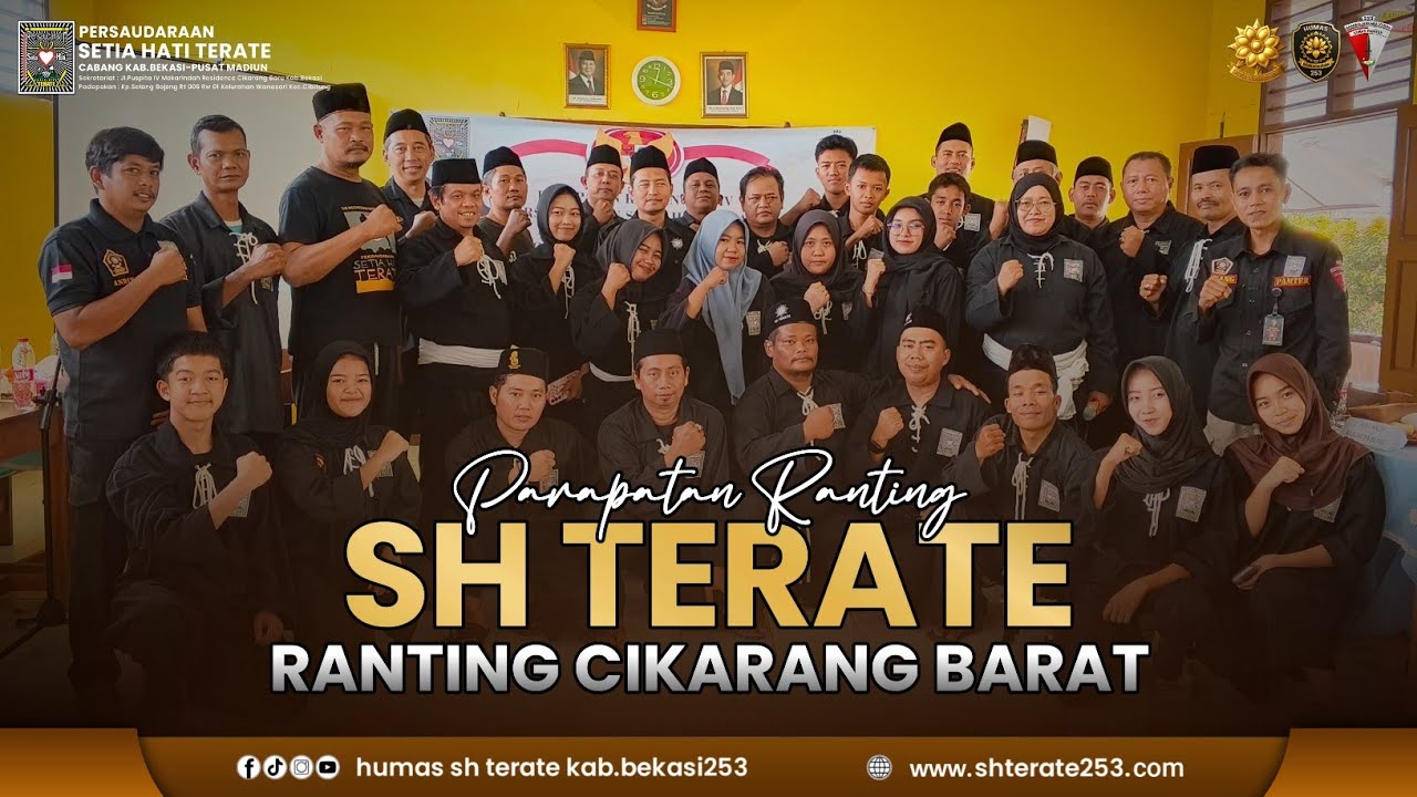 Parapatan Ranting Cikarang Barat Tahun 2025 Cabang Kabupaten Bekasi - Pusat Madiun 