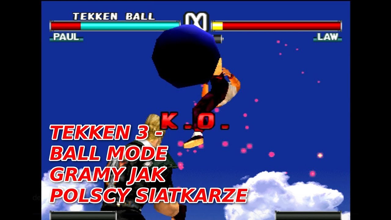 [PL] Tekken 3 - Tekken Ball Mode - Piękna gra polskich siatkarzy komentarz