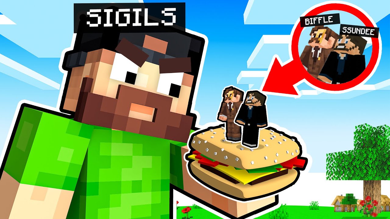 BROKEN Secret Hide and Seek in Minecraft