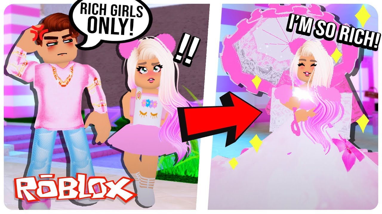 He Only Wanted to Date a Rich Girl, So I Pretended to Be Rich... Royale High Roblox Roleplay