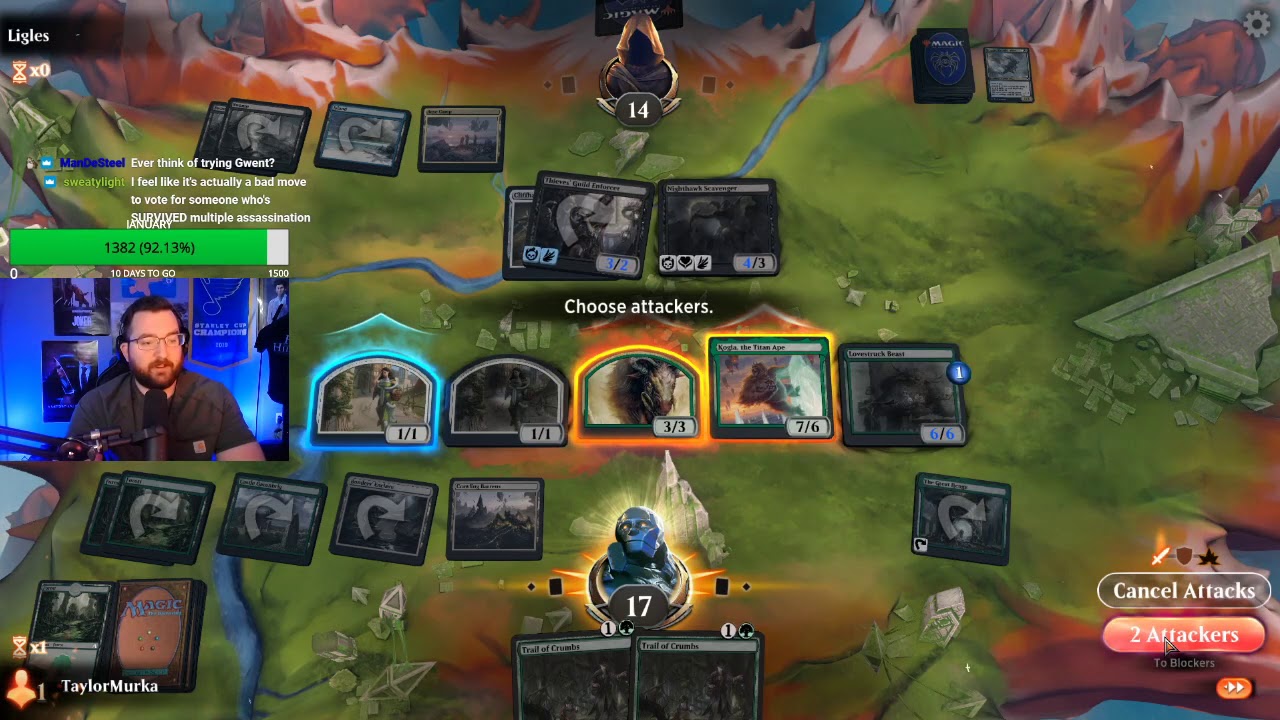 TaylorMurka playing magic the gathering part 3