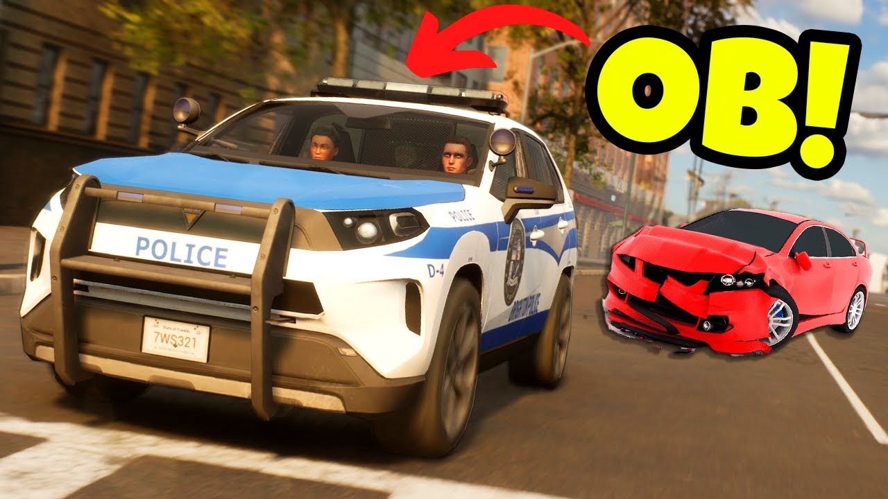 We CRASHED Our Police Car! (Police Simulator: Patrol Officers Multiplayer)