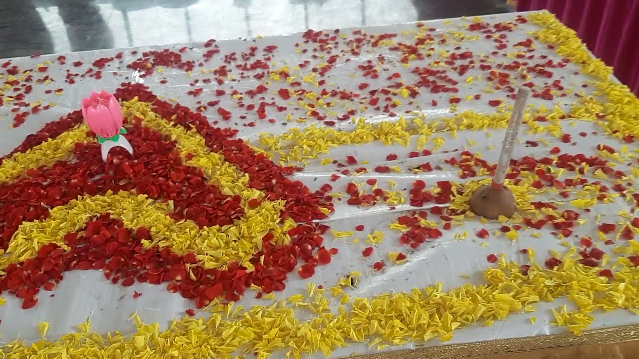 BRIDE AND GROOM MUHURTHAM BREAKFAST ARRANGEMENTS