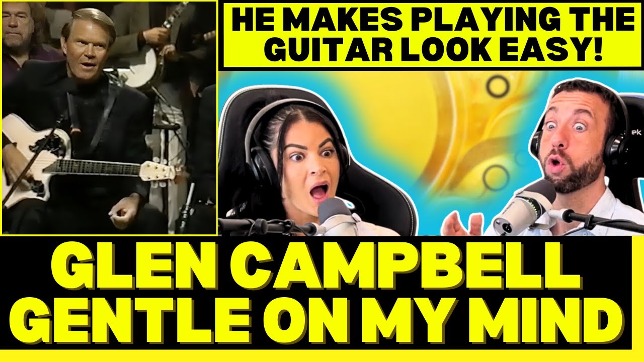 HE CAPTURED THAT AUDIENCE! First Time Reaction To Glen Campbell - Gentle On My Mind!