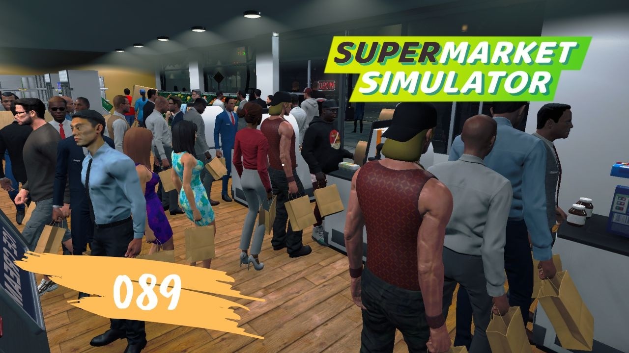 mühsam ohne Mods - Supermarkt Simulator 089 - PC Lets Play deutsch
