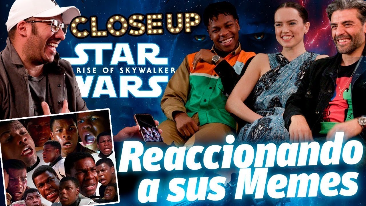 Entrevistas con los actores de STARWARS: Daisy Ridley, John Boyega y Oscar Isaac