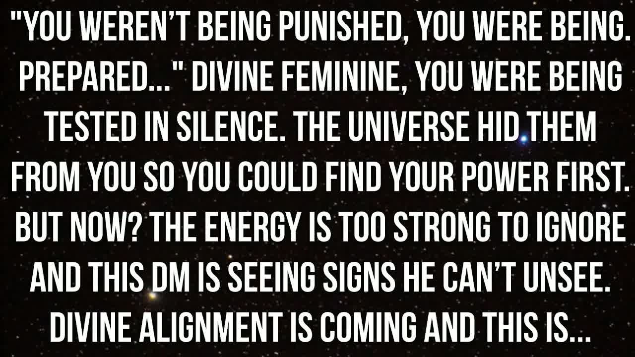 😳 “I Have Been Testing You” The Universe Hid This DM To Test Your Power… Now The Signs Are Expl