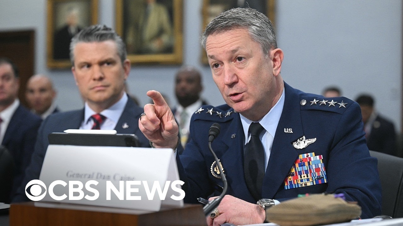 Hegseth, Caine testify before Senate over $67 billion request in escalating Iran war | full video