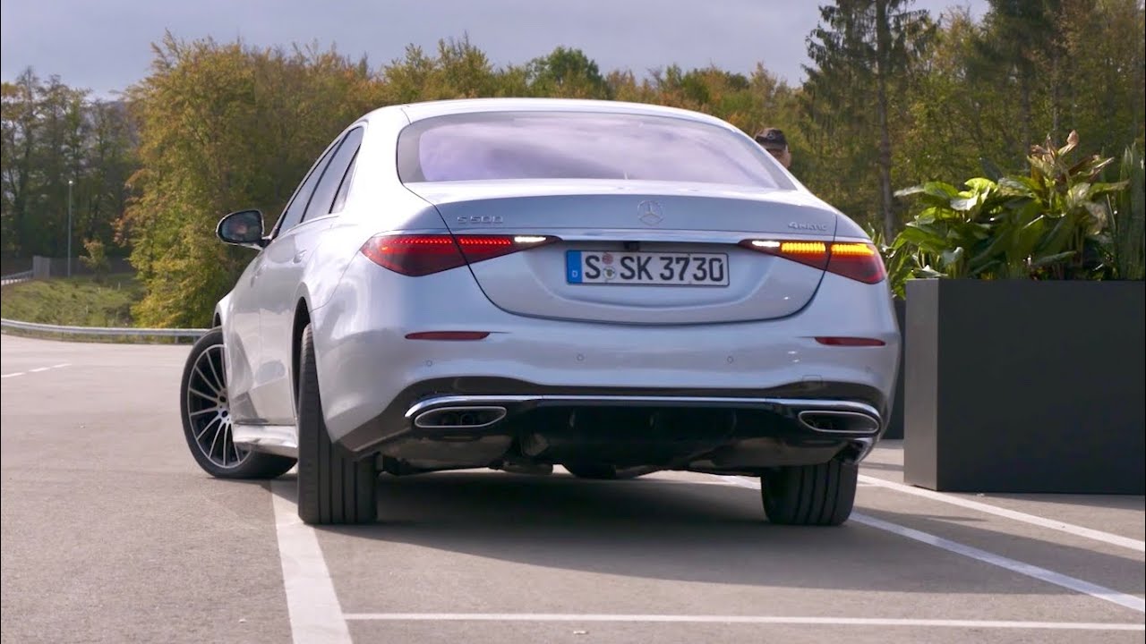 Новый MERCEDES S-CLASS 2021 - сумасшедший пакет парковки с демонстрацией камеры 360 °