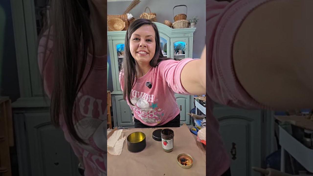 The Cutest Little Thing is live! Making a faux Campfire Marshmallow Tin with Marshmallows.