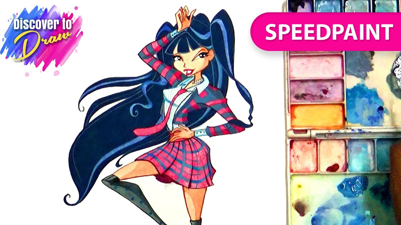 How to draw ✤ Musa ✤ Winx Club Season 6 Outfit | Speedpainting