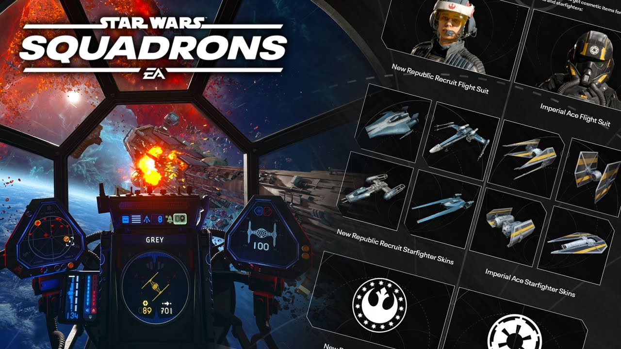 PRE ORDER BONUS & COLLECTORS EDITION? Star Wars Squadrons