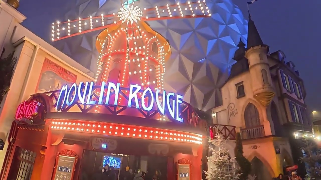 EUROPA-PARK / Spaziergang durch den Park 360 Grad 4K Video 