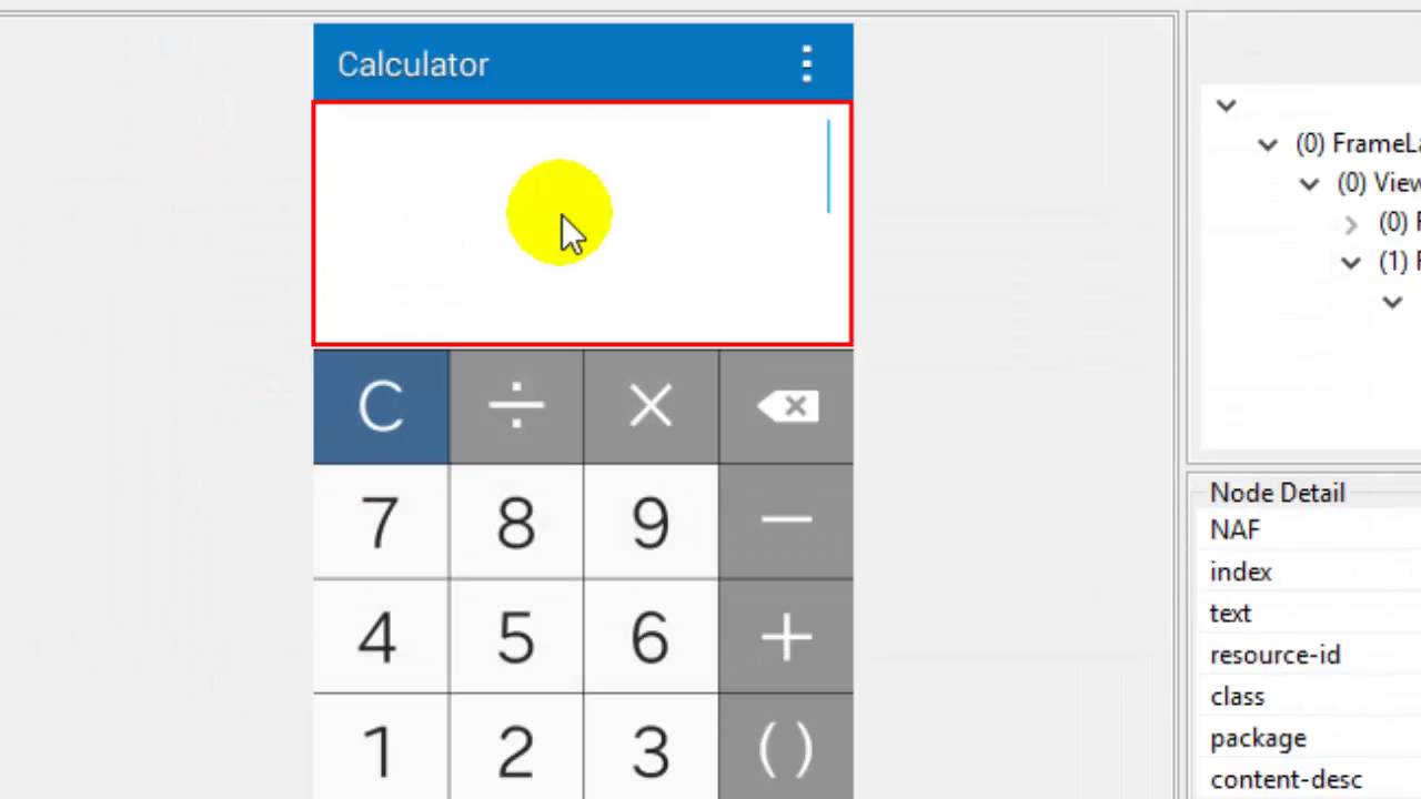 How to inspect the Android app in Appium